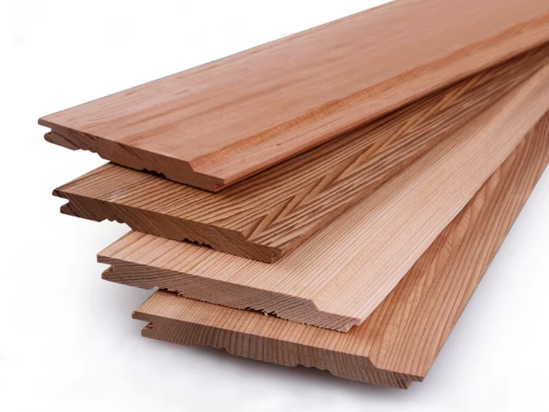Panel Dinding Kayu Solid Eksterior