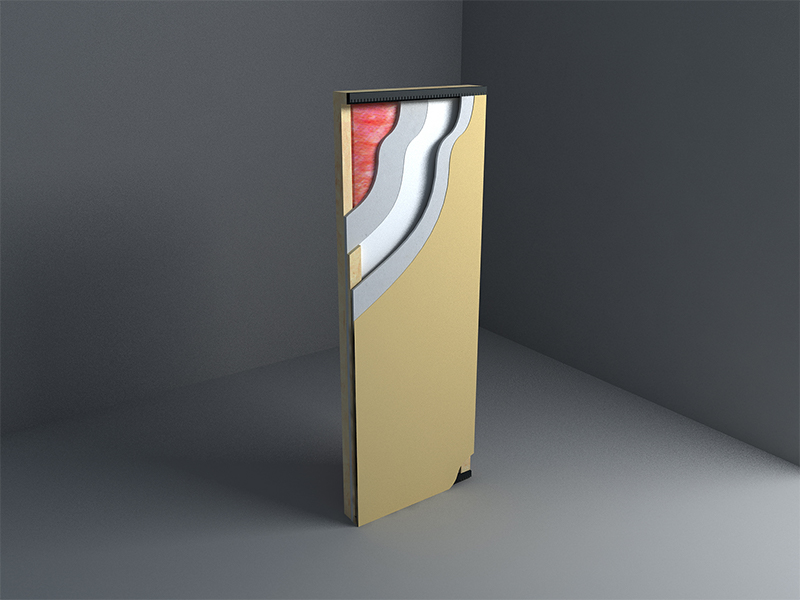 Panel Dinding Bingkai Interior SPF