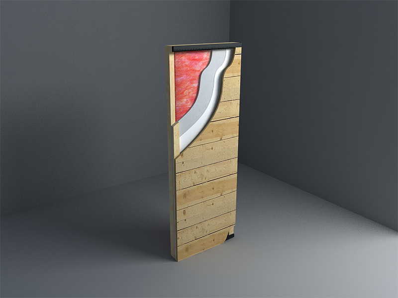 Panel Dinding Bingkai Interior SPF
