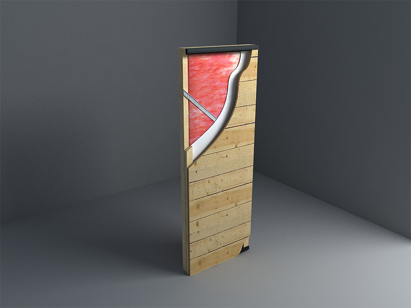 Panel Dinding Bingkai Interior SPF