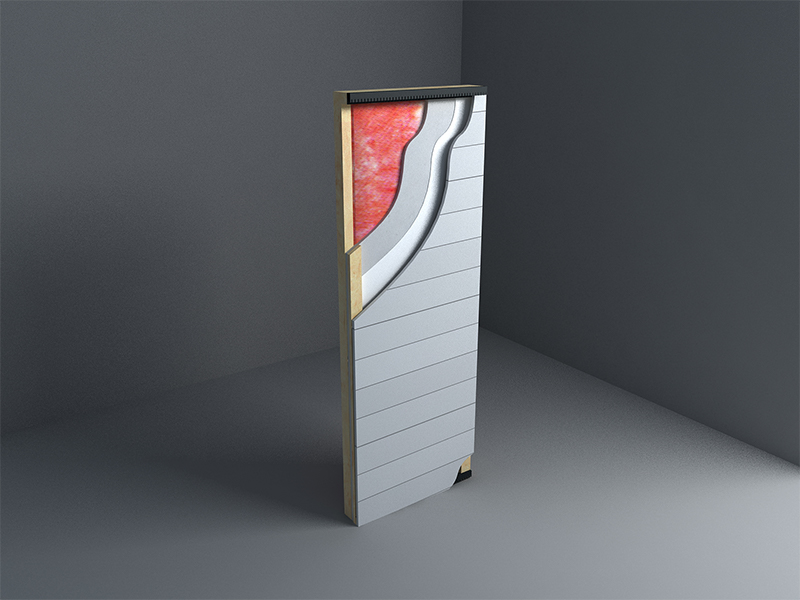 Panel Dinding Bingkai Interior SPF