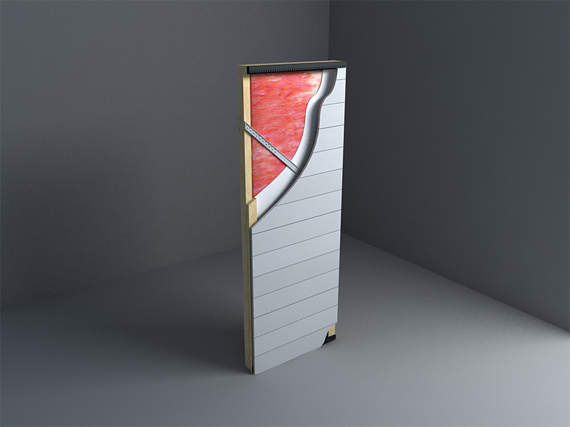 Panel Dinding Bingkai Interior SPF